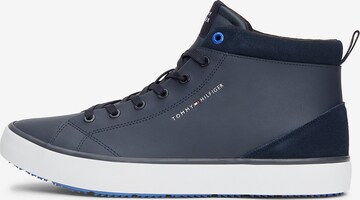 TOMMY HILFIGER High-Top Sneakers in Blue: front