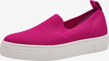 Slip on TAMARIS en rose : devant