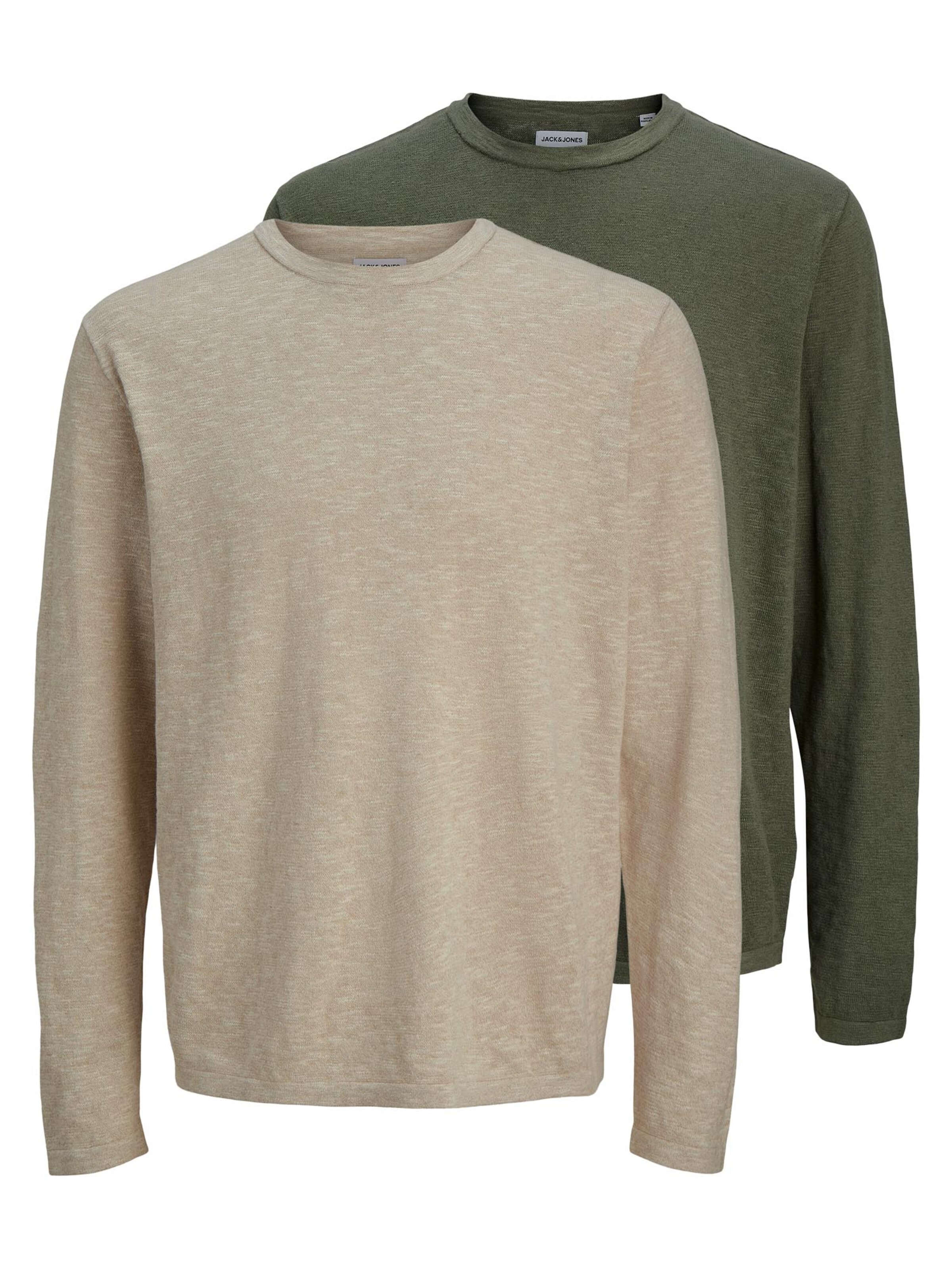 JACK & JONES Sweater 'Summer' in Green: front