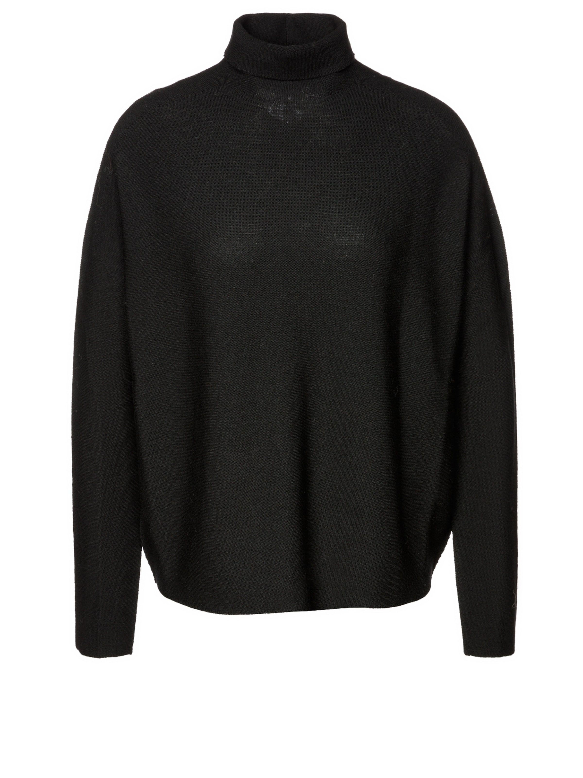 DRYKORN Пуловер 'Liora' в черно: отпред