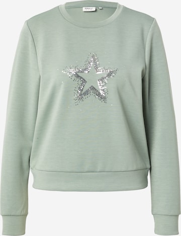 Sweat-shirt 'ONLMARCY' ONLY en vert : devant