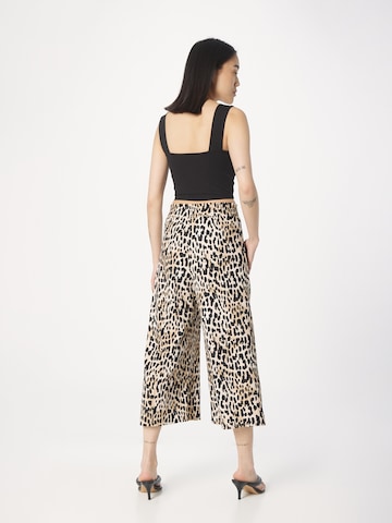 Wide Leg Pantalon River Island en beige