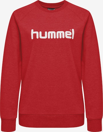 Hummel Athletic Sweatshirt in Red: front