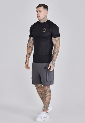 T-Shirt SikSilk en noir