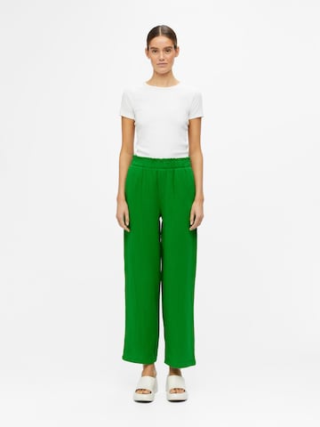 OBJECT Wide leg Broek 'Carina' in Groen