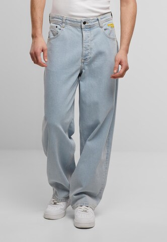 HOMEBOY Wide leg Jeans 'X-Tra Monster Gothic' in Blue