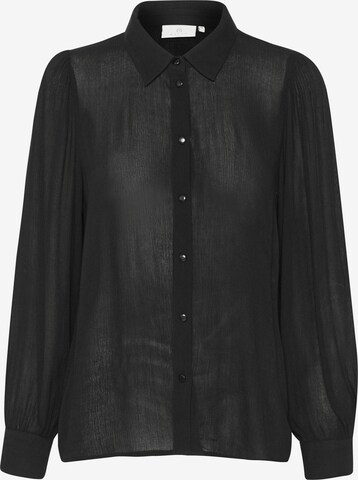 Kaffe Blouse in Zwart: voorkant