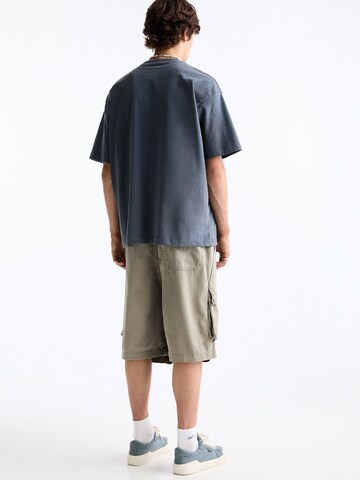 Pull&Bear Tričko – modrá