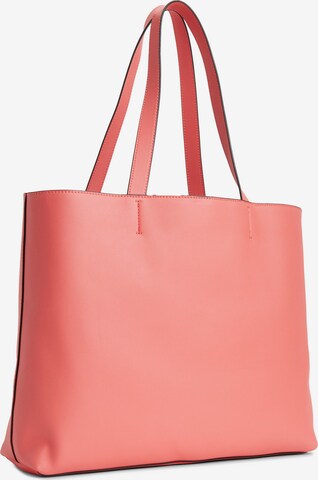 Calvin Klein Jeans Nakupovalna torba | rdeča barva