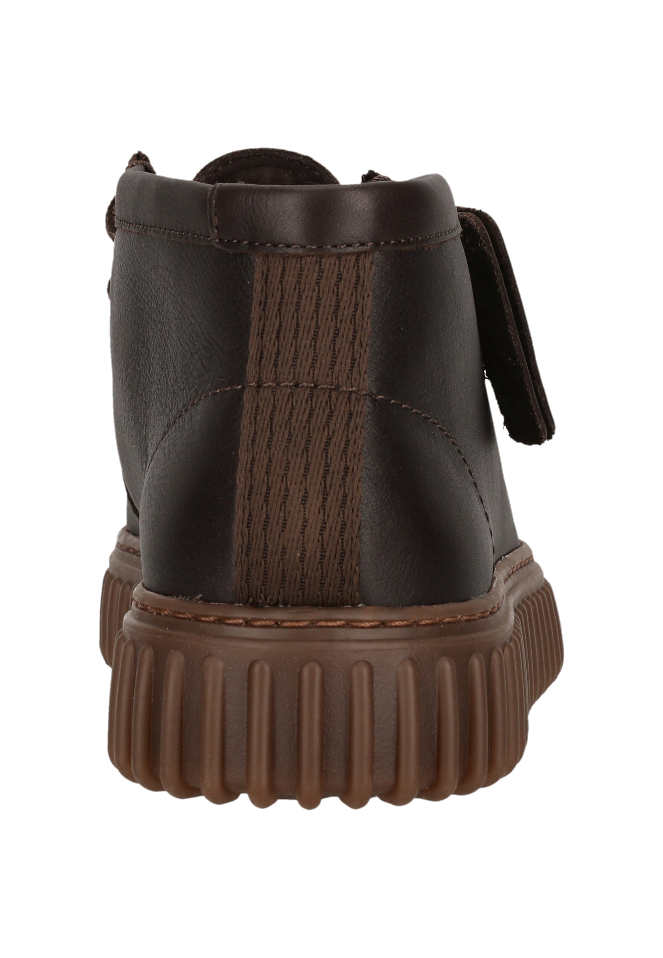 CLARKS Schnürschuhe 'Torhill High' in Braun