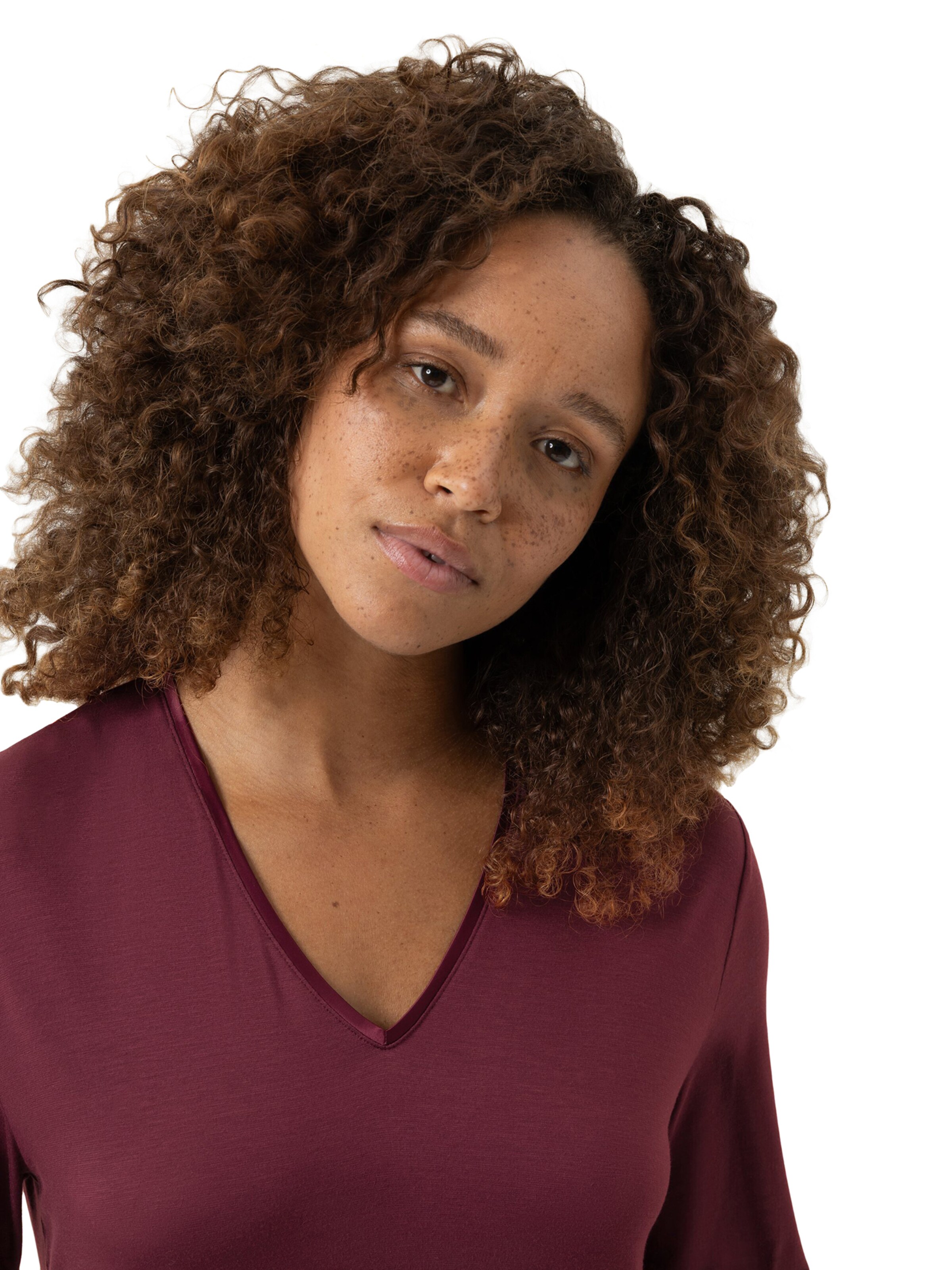 Chemise de nuit 'Pure Chic' Mey en violet