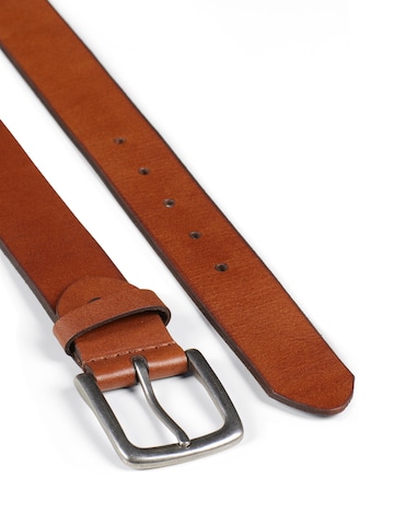 Howard London Belt 'Leather Belt Jones' in Brown