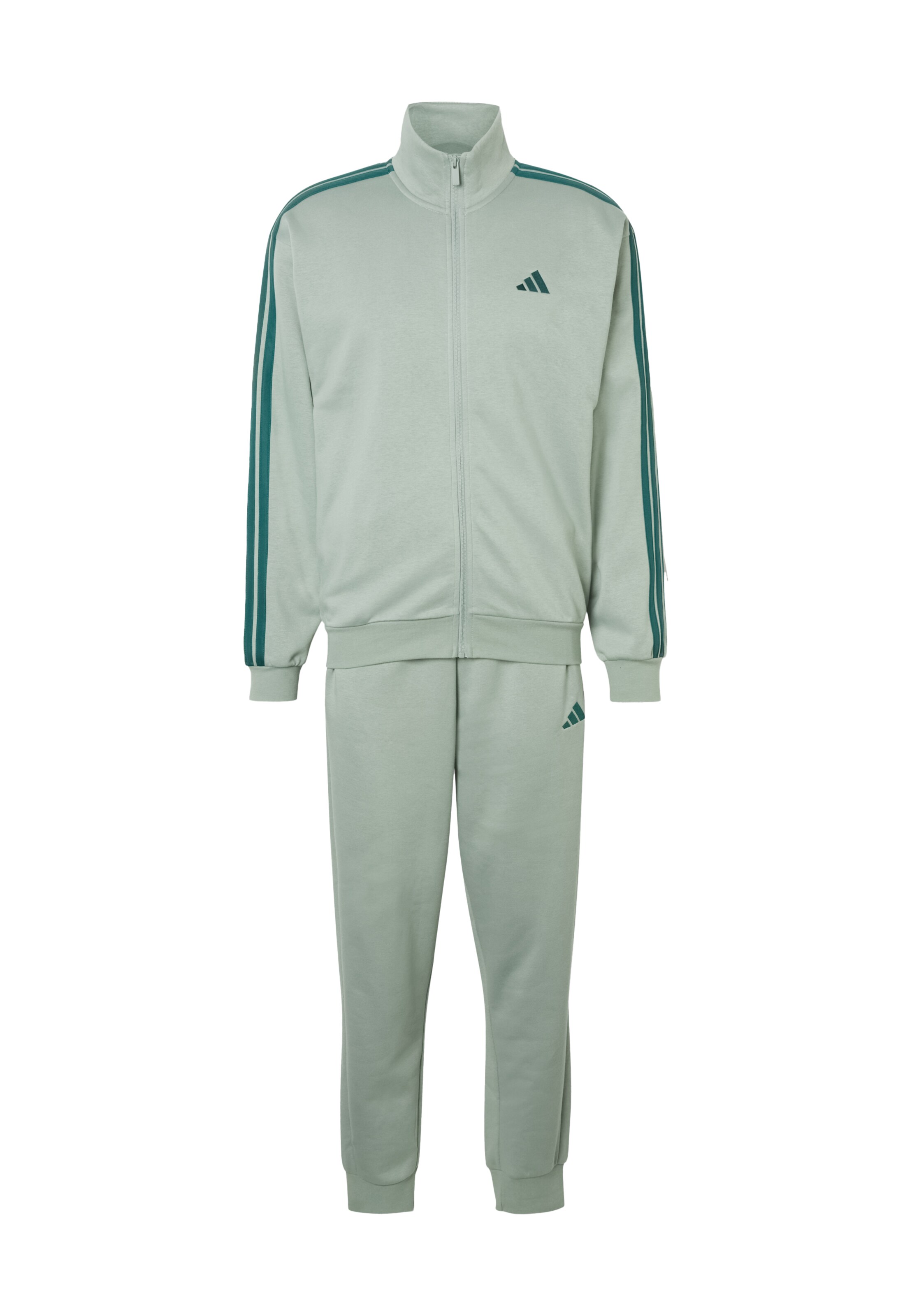 Costum de trening de la ADIDAS SPORTSWEAR pe verde: față