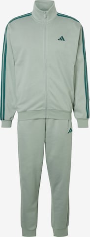 Costum de trening de la ADIDAS SPORTSWEAR pe verde: față