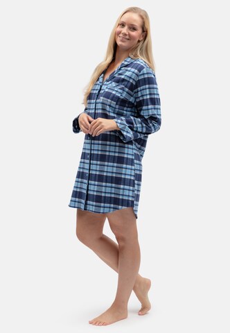 Cyberjammies Nachthemd ' Frosted Forest ' in Blauw