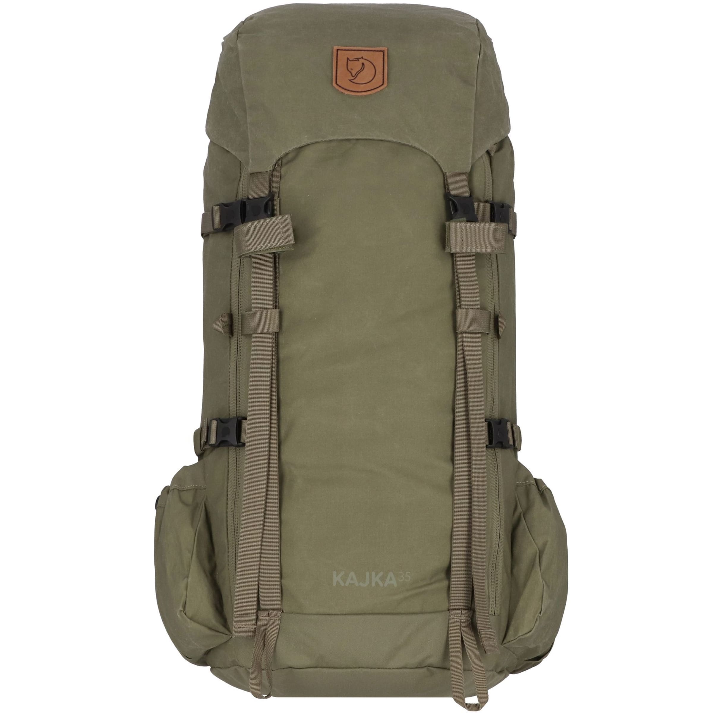 Fjällräven Sports backpack 'Kajka 35' in Green: front