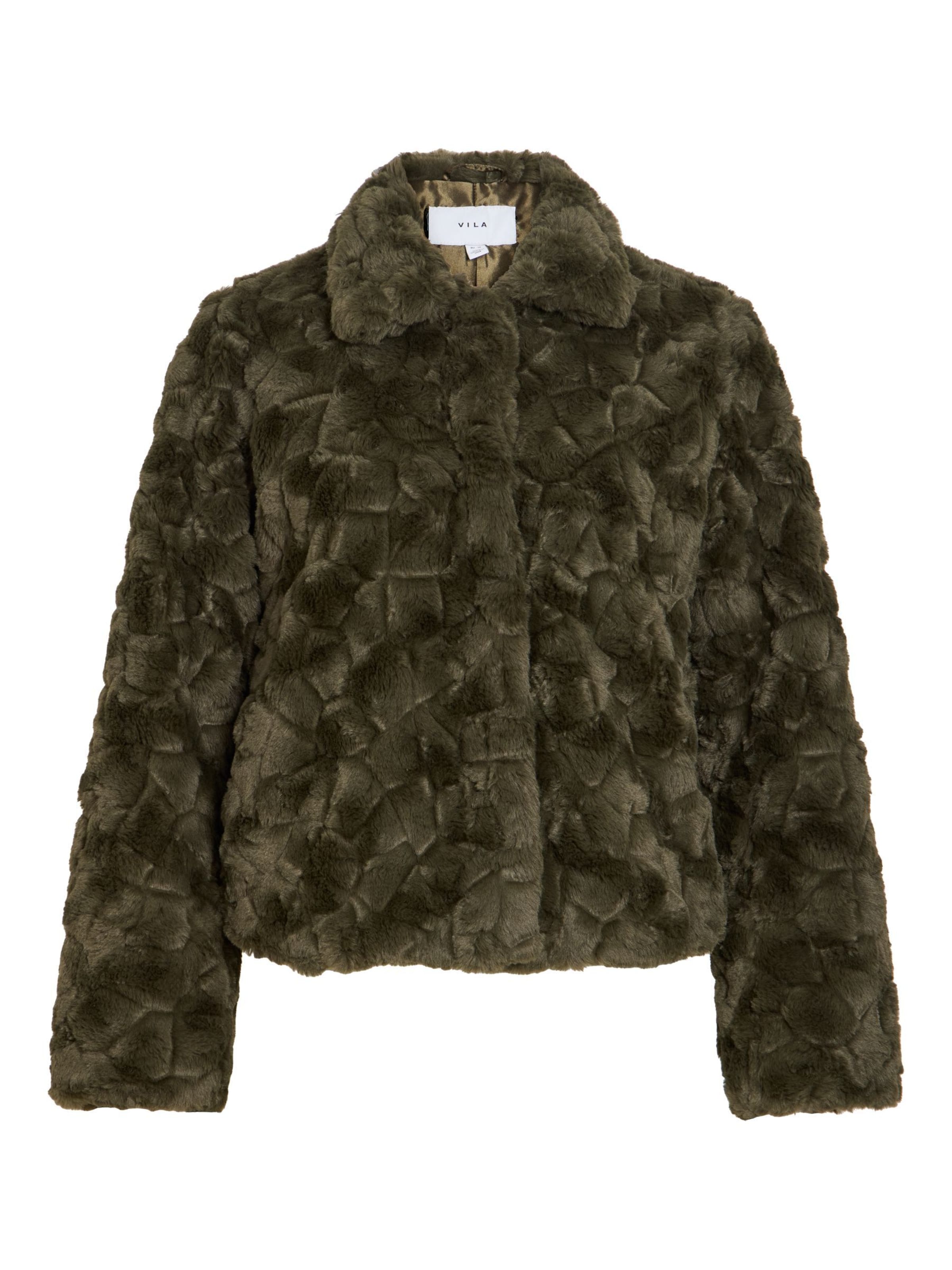 VILA Between-season jacket 'DORTE' in Green: front