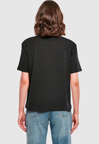 Miss Tee Shirt 'Summer Lovers' in Black