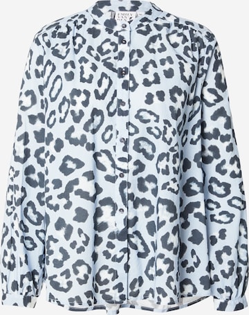 Camicia da donna di Emily Van Den Bergh in blu: frontale