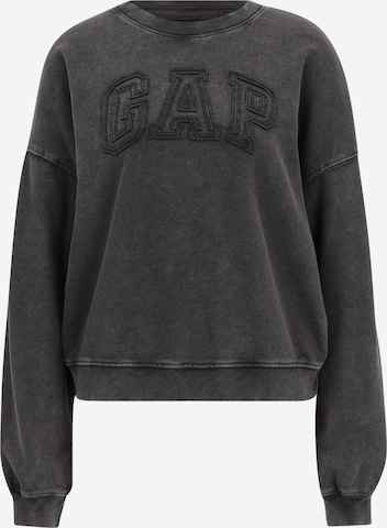 Gap Tall Свитшот в Черный: спереди