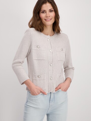 Cardigan monari en blanc : devant