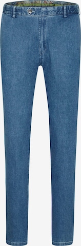 MEYER Slimfit Jeans in Blauw: voorkant