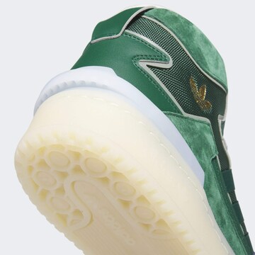ADIDAS ORIGINALS Sneakers hoog 'Forum Exhibit' in Groen
