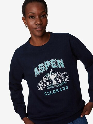 Marks & Spencer Sweatshirt 'Snoopy' in Blue