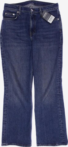 Arket Jeans in 28 in Blue: front