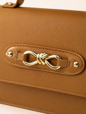 COLLEZIONE ALESSANDRO Crossbody Bag 'Bellezza' in Brown