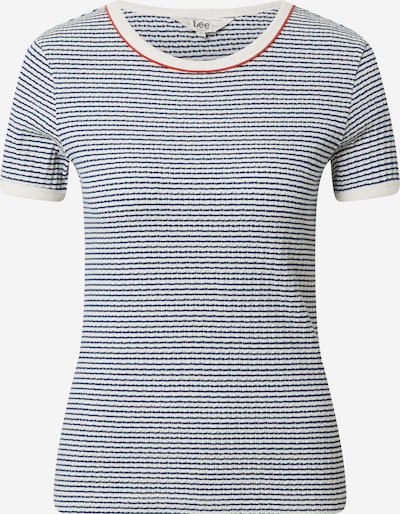 Tricou Lee pe albastru închis / roșu / alb, Vizualizare produs