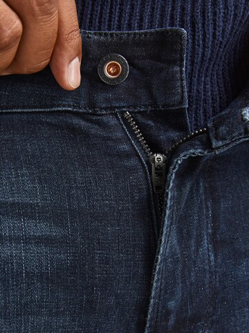 Coupe slim Jean 'Glenn' Jack & Jones Plus en bleu