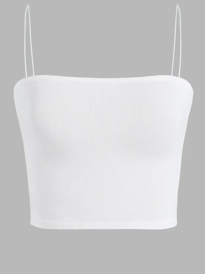 Hiccup Topp 'Crop Top' XXS suuruses loodusvalge, Tootevaade
