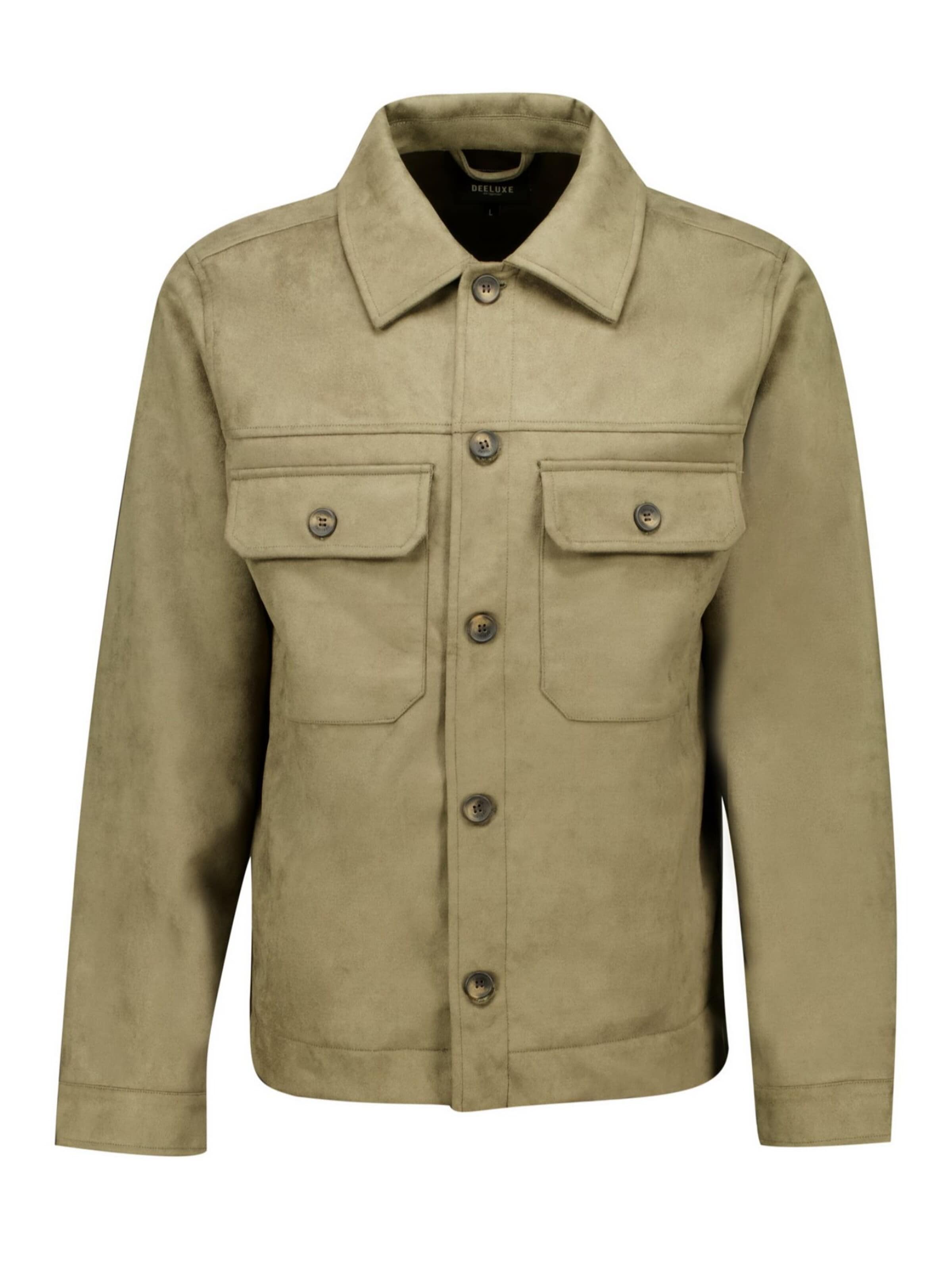 Veste mi-saison Deeluxe en vert : devant