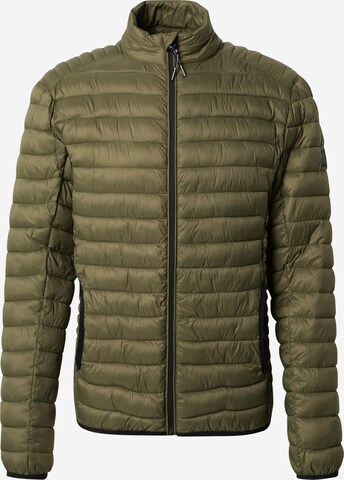 INDICODE JEANS Regular fit Between-Season Jacket 'Amare' in Green: front