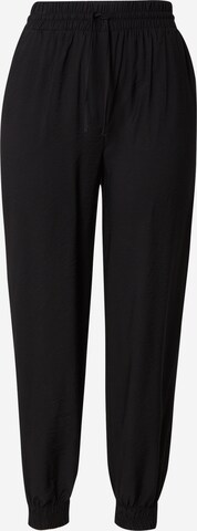 Tapered Pantaloni de la Trendyol pe negru: față