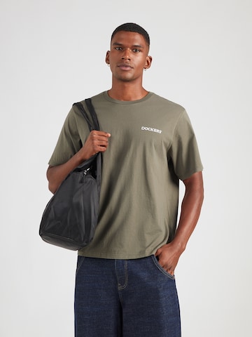 Dockers T-Shirt in Grün: Vorderseite