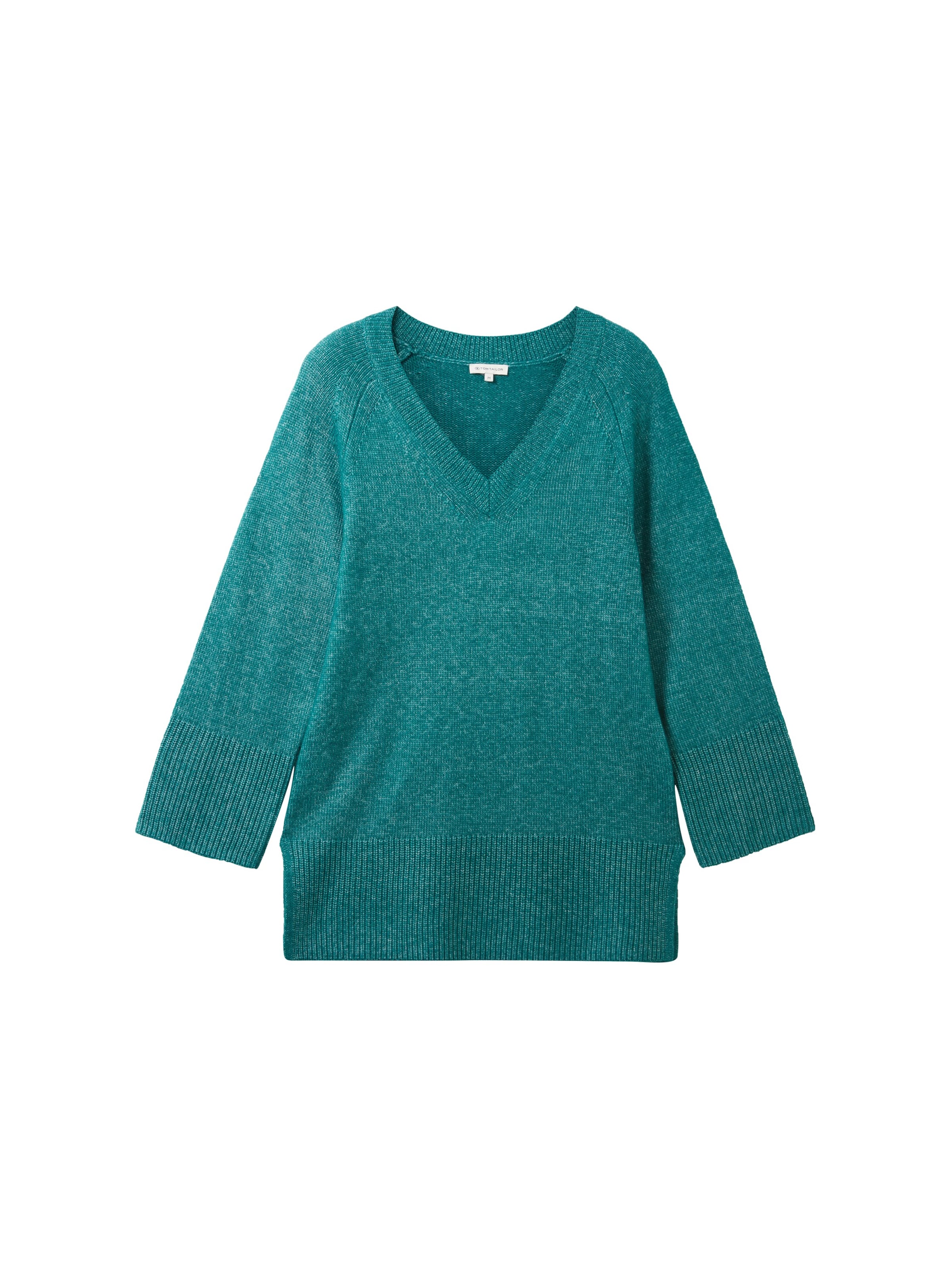 TOM TAILOR Sweater in Green: front