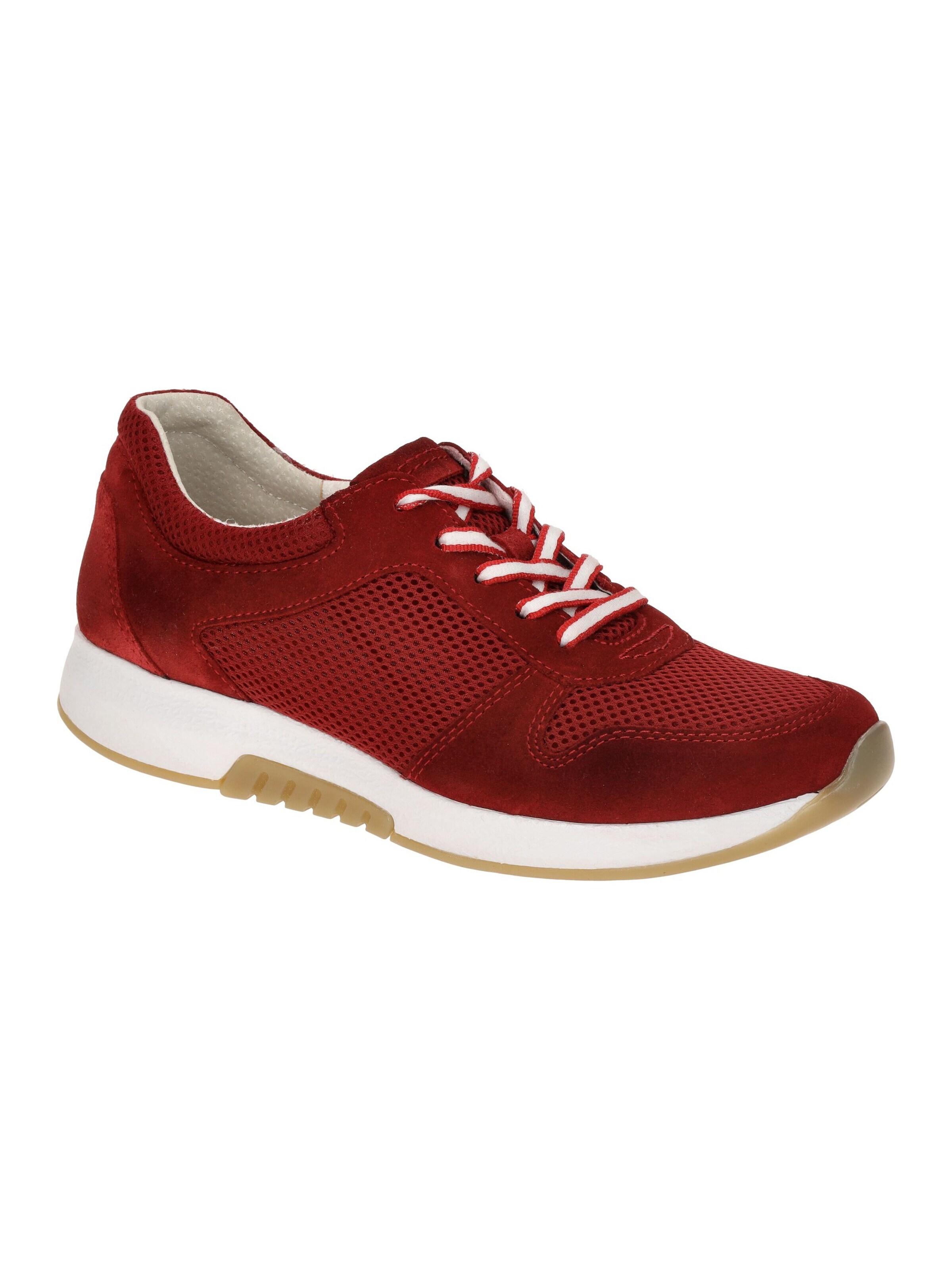 GABOR Lace-Up Shoes in Red: front