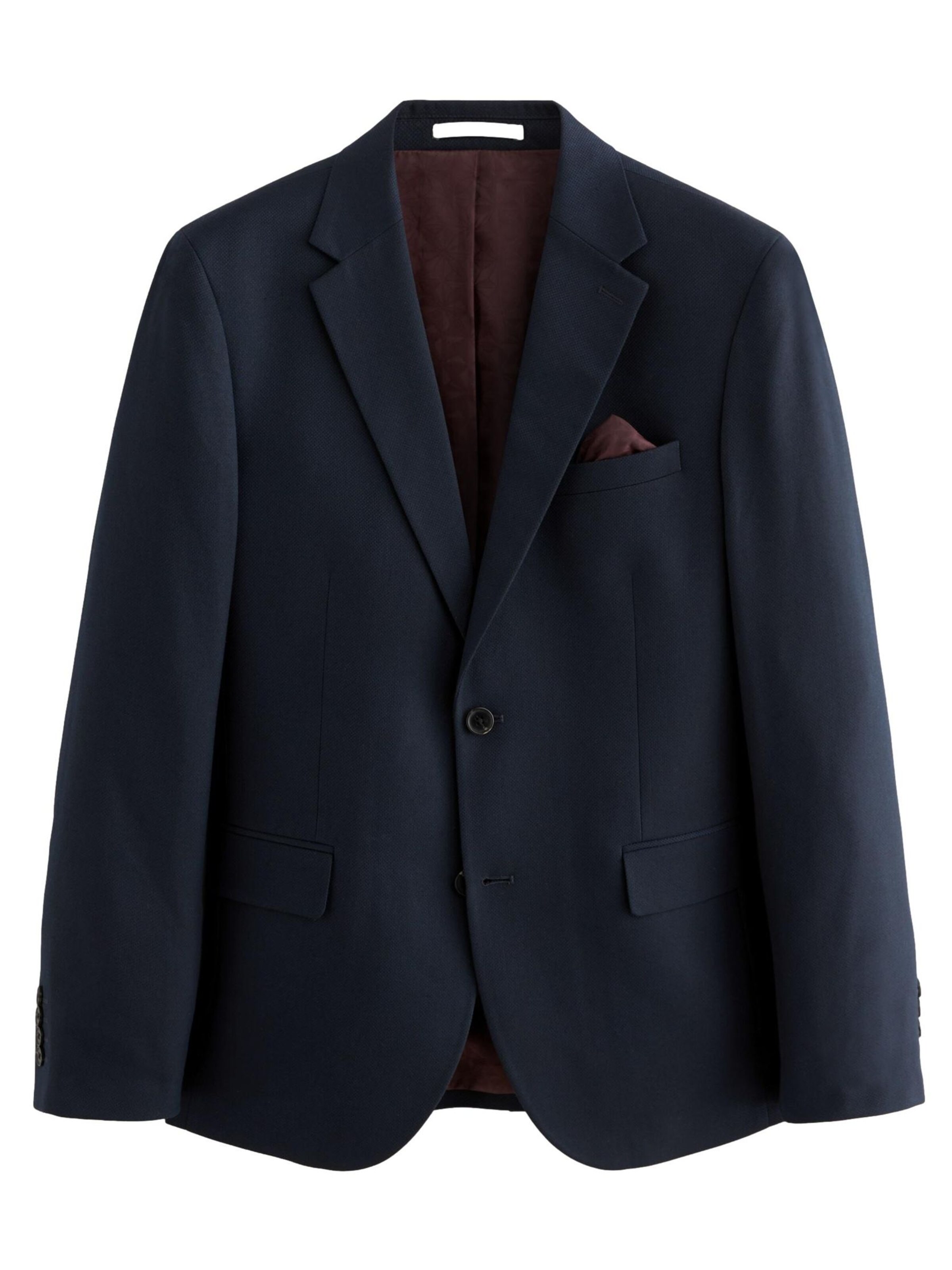 Next Rovný strih Sako - Modrá: predná strana