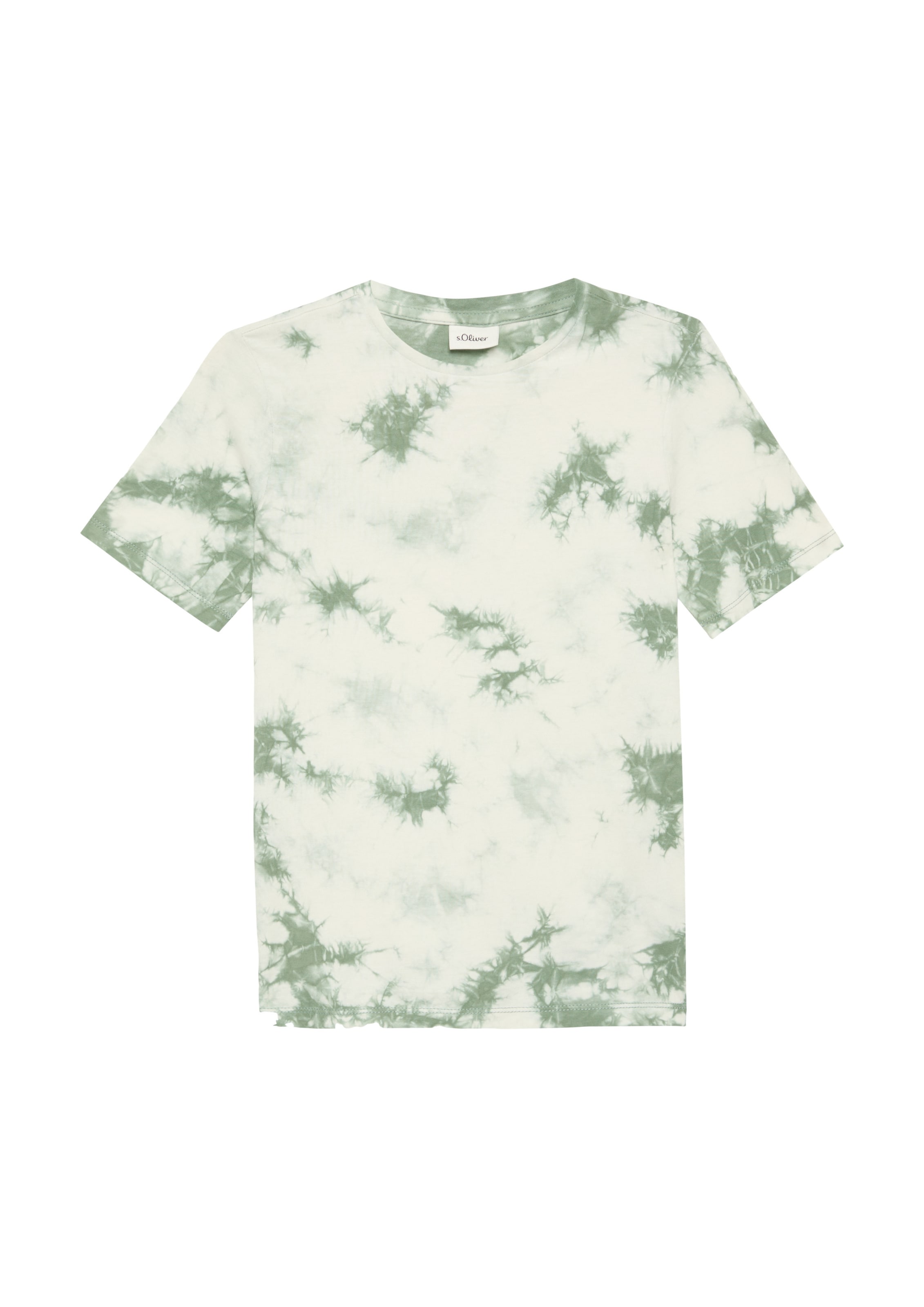 T-Shirt s.Oliver en vert : devant