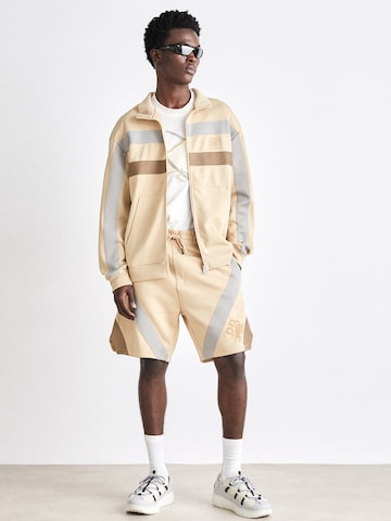 HUGO Ζακέτα φούτερ 'Darahood' σε μπεζ