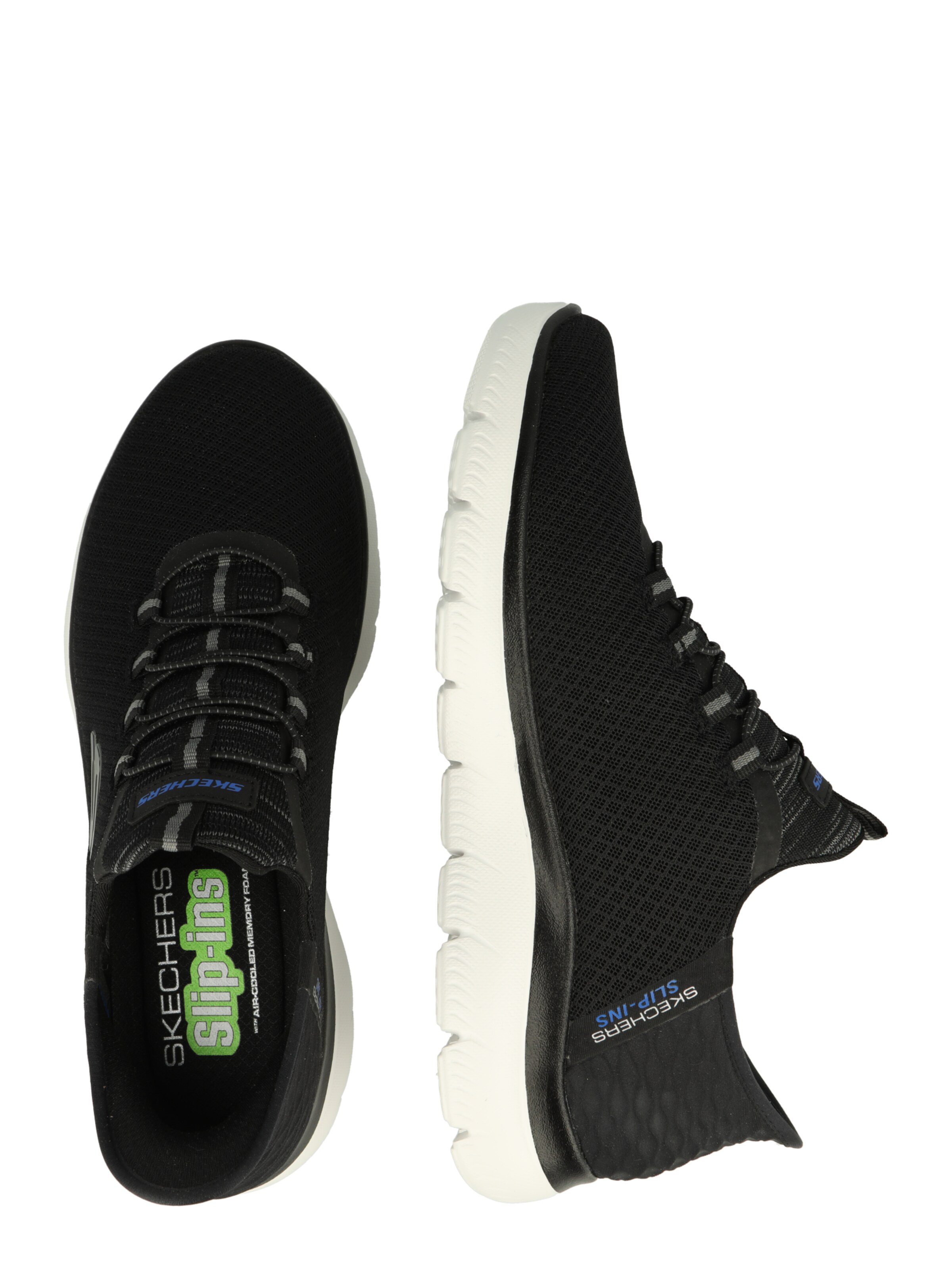 SKECHERS Slip On in Schwarz