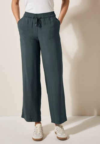 CECIL Loosefit Broek in Groen: voorkant