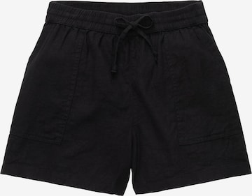 Regular Pantalon TOM TAILOR DENIM en noir : devant