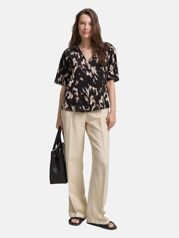 TOM TAILOR Blouse in Zwart