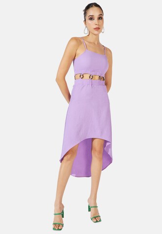 Campus Sutra Cocktail dress 'Amber' in Purple: front