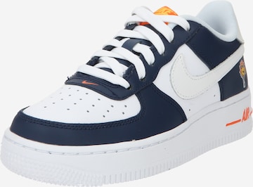 Nike Sportswear Trainers 'AIR FORCE 1 LOW LV8 BG' in Blue: front
