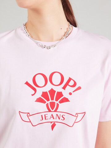 JOOP! Jeans Μπλουζάκι 'Toldi' σε ροζ