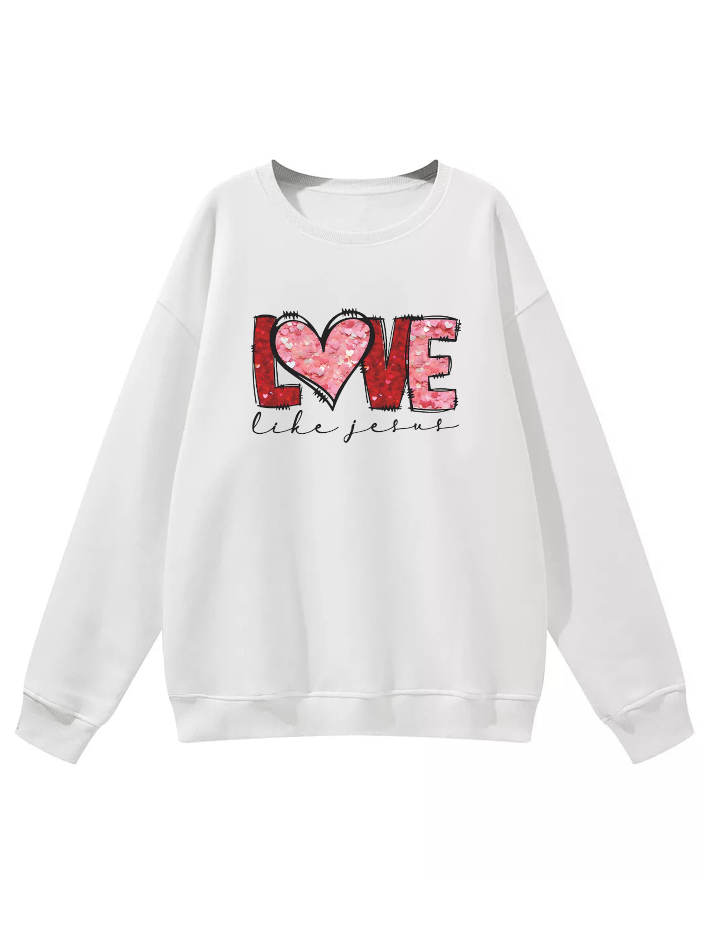 GORHEY - Sudadera en blanco: frente